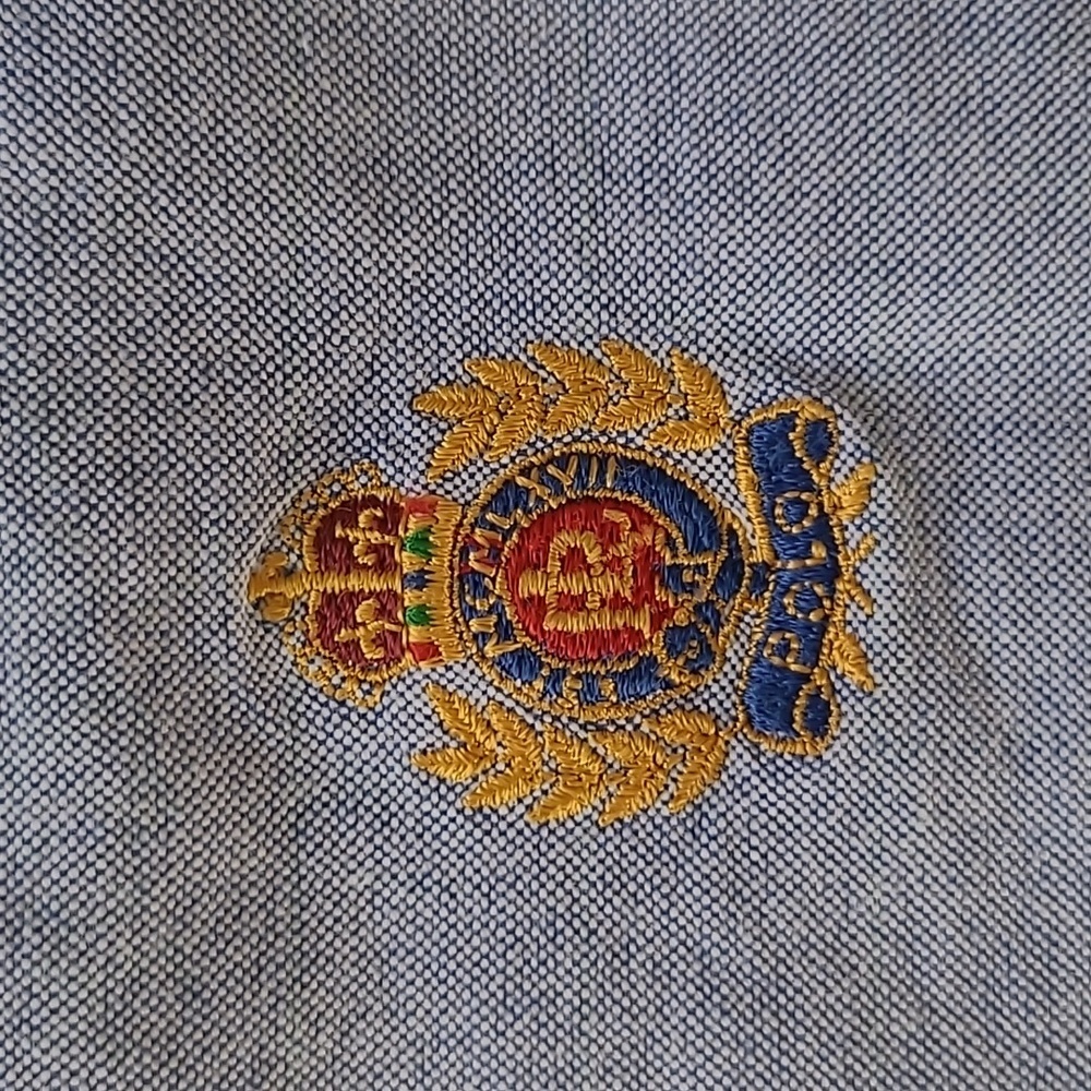 Ralph Lauren Blue Label Men's Denim Button Down w/ Embroidered Pocket - Size 10 - Picture 5 of 7